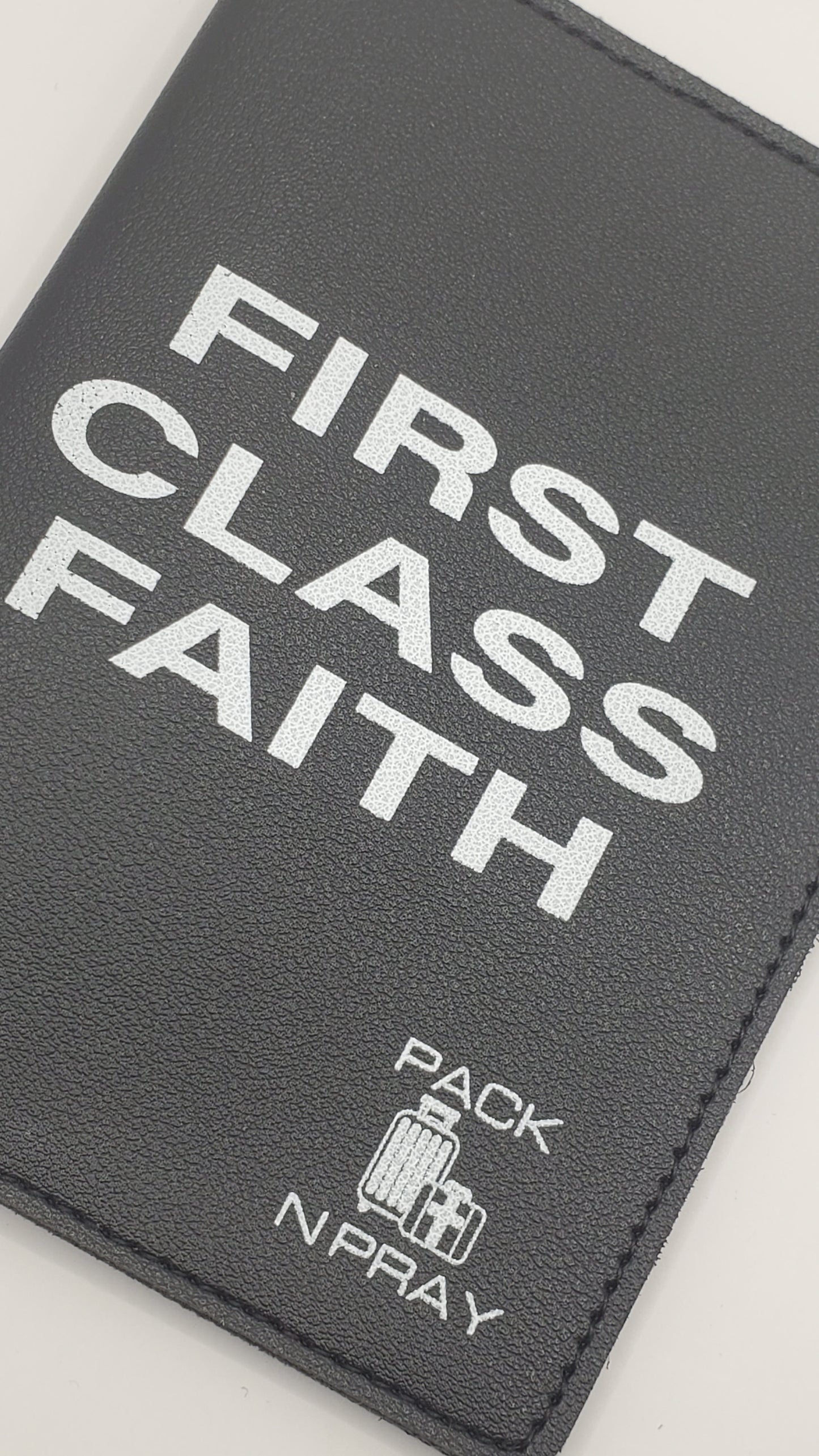 'First Class Faith' Passport Holder